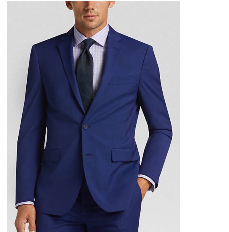 French Blue Mantoni Suit