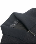 Barabas Black Jacket w/removable collar