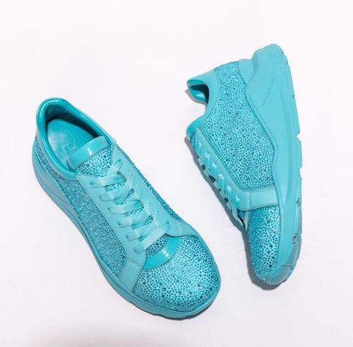 DNA Drip Turquoise Sneaker