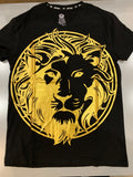 Black/Gold Lion XRay Graphic Tee