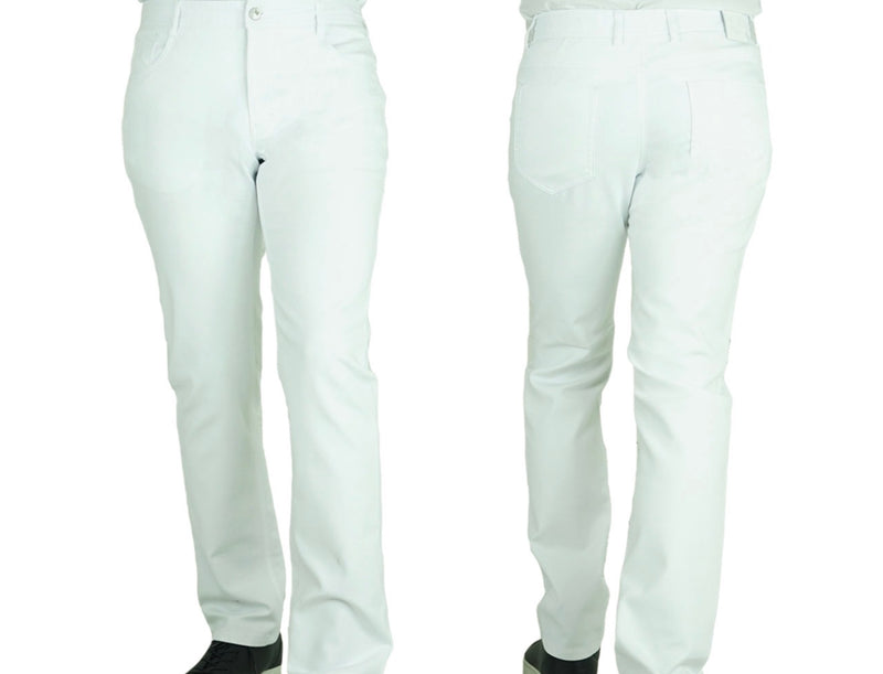 Enzo White Soft Jeans