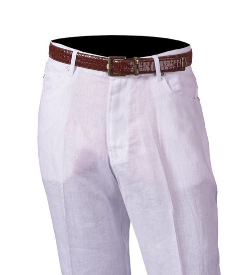 Inserch Linen Pants - White
