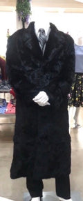 Full Length Rabbit Fur Black