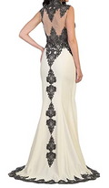 Ivory Queen Evening Gown